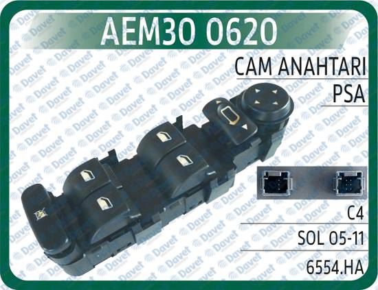 AEM 300620 Cam Anahtari C4 Sol 05-11